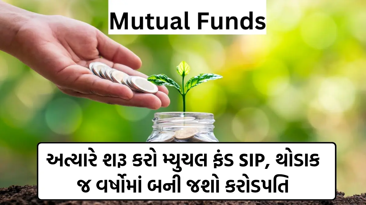 Mutual Fund Scheme : અત્યારે શરૂ કરો મ્યુચલ ફંડ SIP, થોડાક જ વર્ષોમાં બની જશો કરોડપતિ