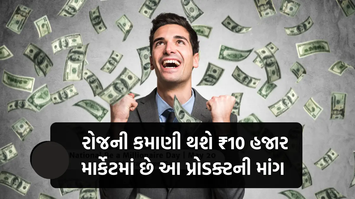 Business Ideas : રોજની કમાણી થશે ₹10 હજાર,માર્કેટમાં છે આ પ્રોડક્ટની માંગ ,અહી જુઓ સ્ટેપ બાય સ્ટેપ બિજનેસ આઇડિયા