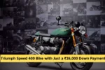 Bring Home the Powerful Triumph Speed 400 Bike with Just a ₹26,000 Down Payment